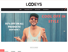 Tablet Screenshot of looeys.com